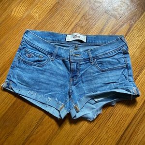 Hollister jean shorts